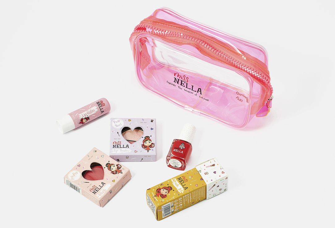 Miss Nella Beauty set for kids Glamorous Picks Pink Edition
