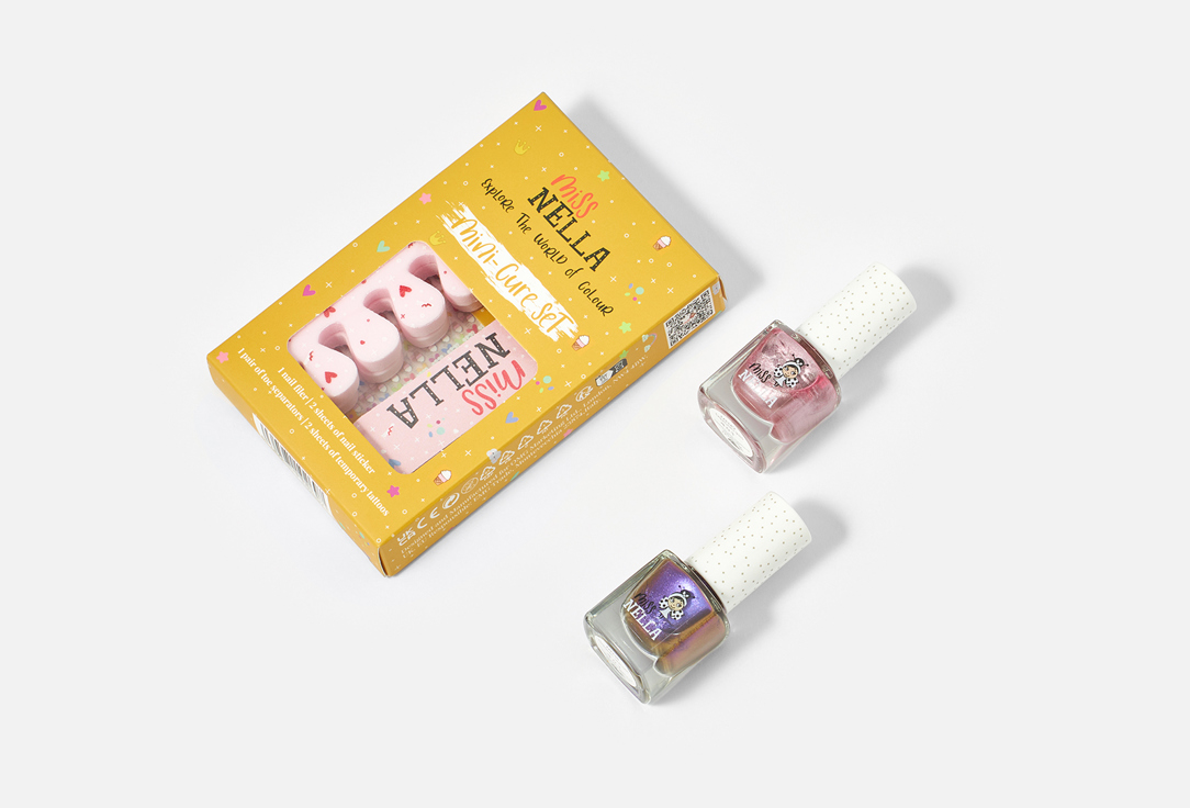 Miss Nella Beauty set for nails Metallic Manicute 9 pcs Miss Nella Beauty set for nails Metallic Manicute