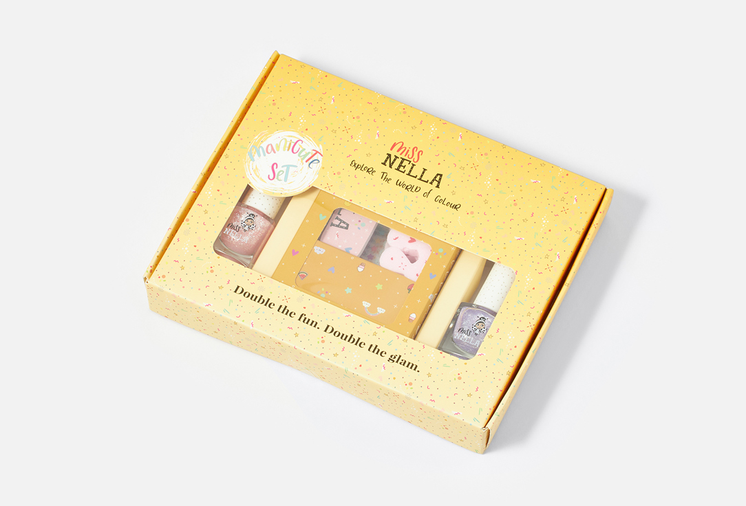 Miss Nella Beauty set for nails Glitter Manicute