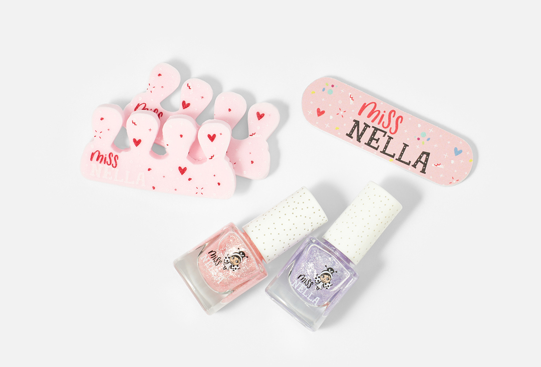 Miss Nella Beauty set for nails Glitter Manicute