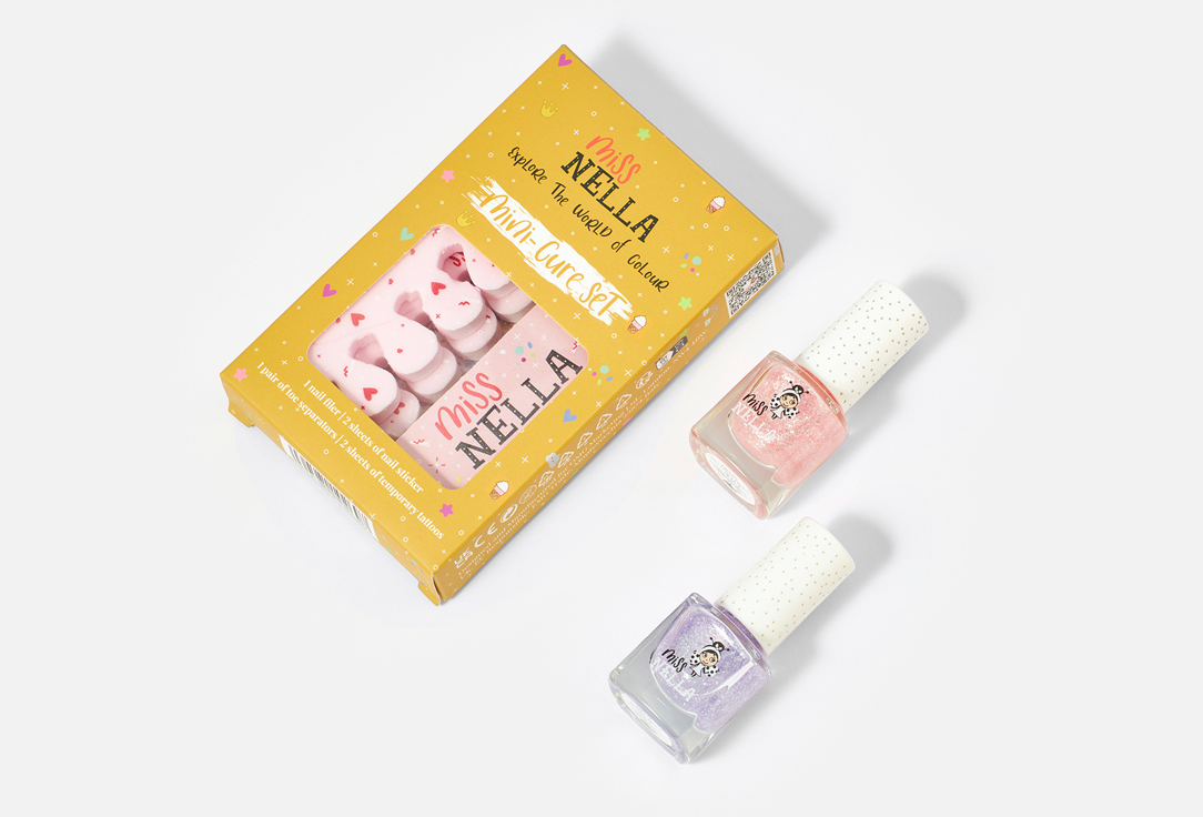 Miss Nella Beauty set for nails Glitter Manicute