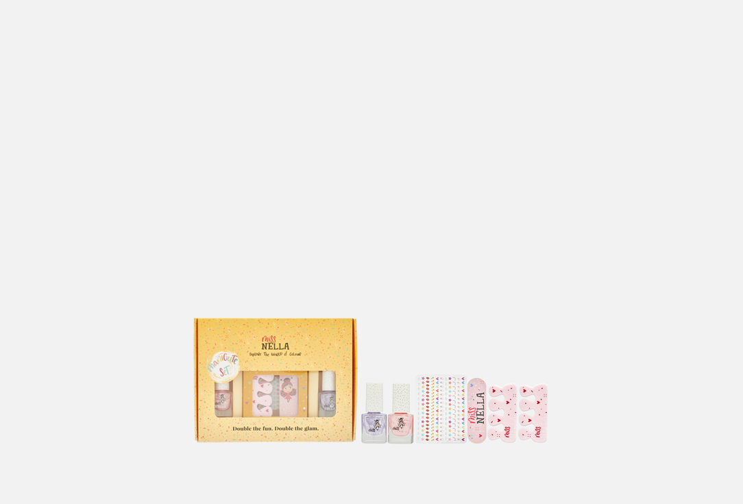 Miss Nella Beauty set for nails Glitter Manicute