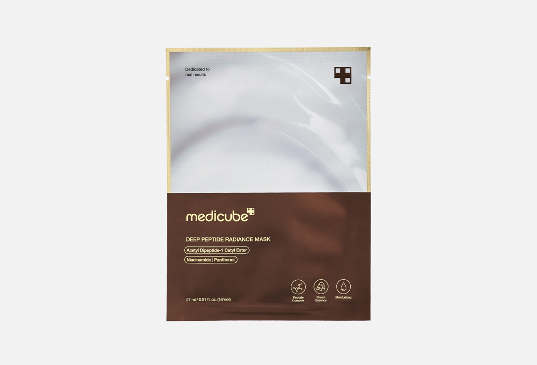 Medicube Face Radiance Mask Deep Peptide