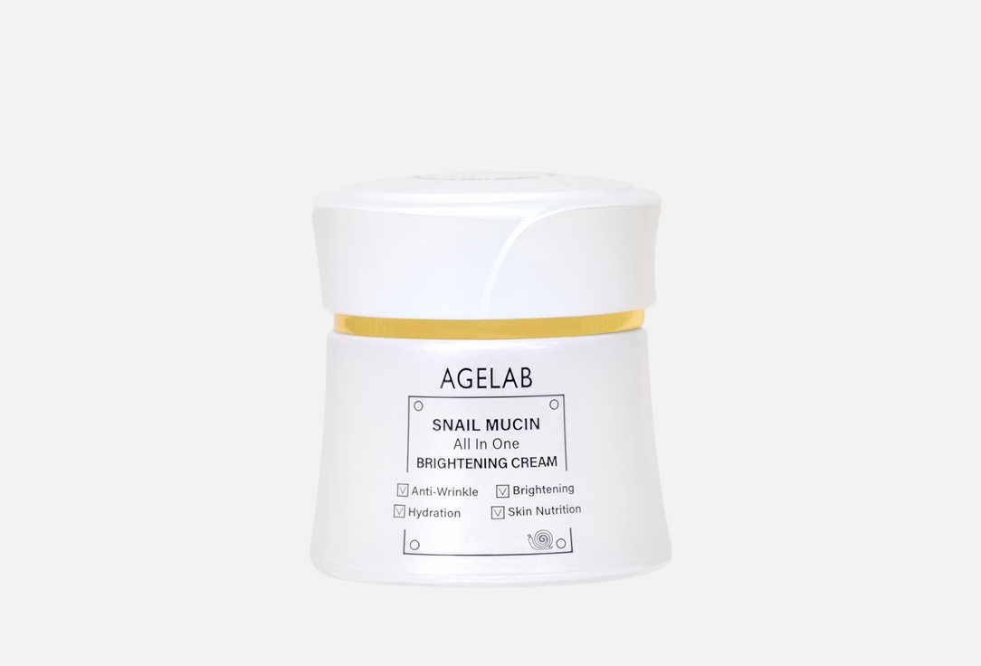 Age lab Brightening Face Cream Snail Mucin All In One 75 ml Age lab Brightening Face Cream Snail Mucin All In One