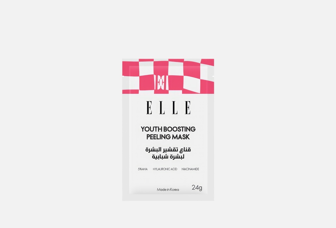 ELLE skincare Face Peeling Mask Youth Boosting 1 pcs ELLE skincare Face Peeling Mask Youth Boosting