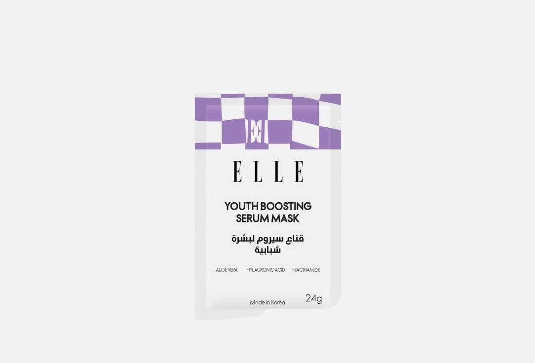 ELLE skincare Face Serum Mask Youth Boosting 1 pcs ELLE skincare Face Serum Mask Youth Boosting