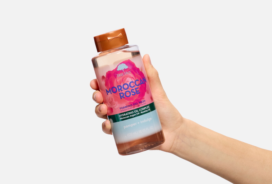 Tree Hut Foaming Gel Wash Moroccan rose