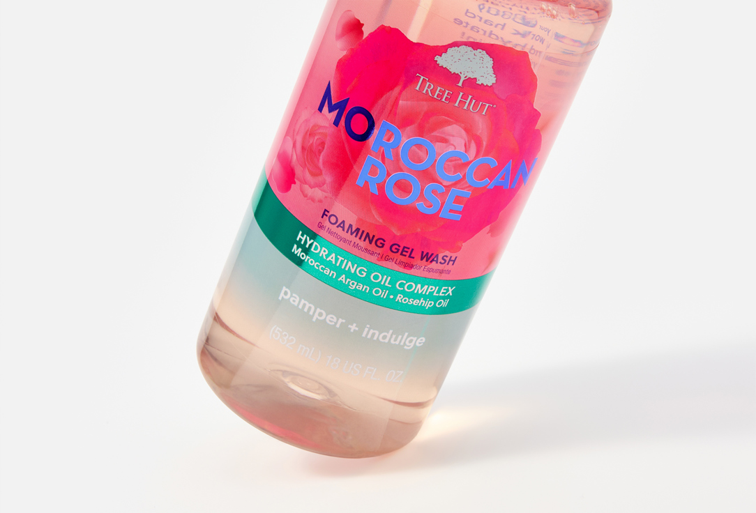 Tree Hut Foaming Gel Wash Moroccan rose