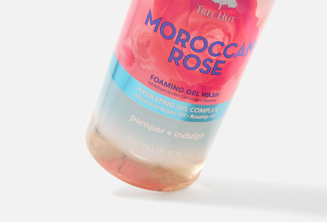 Tree Hut Foaming Gel Wash Moroccan rose