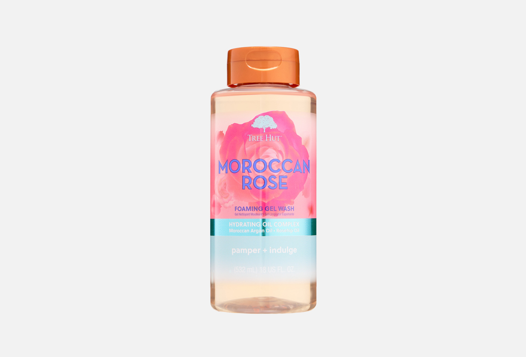 Tree Hut Foaming Gel Wash Moroccan rose