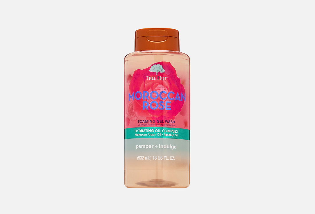 Tree Hut Foaming Gel Wash Moroccan rose