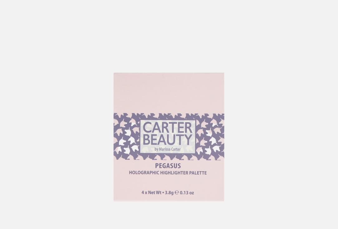 CARTER BEAUTY Compact Highlighter Palette Mini Highlighter Palette
