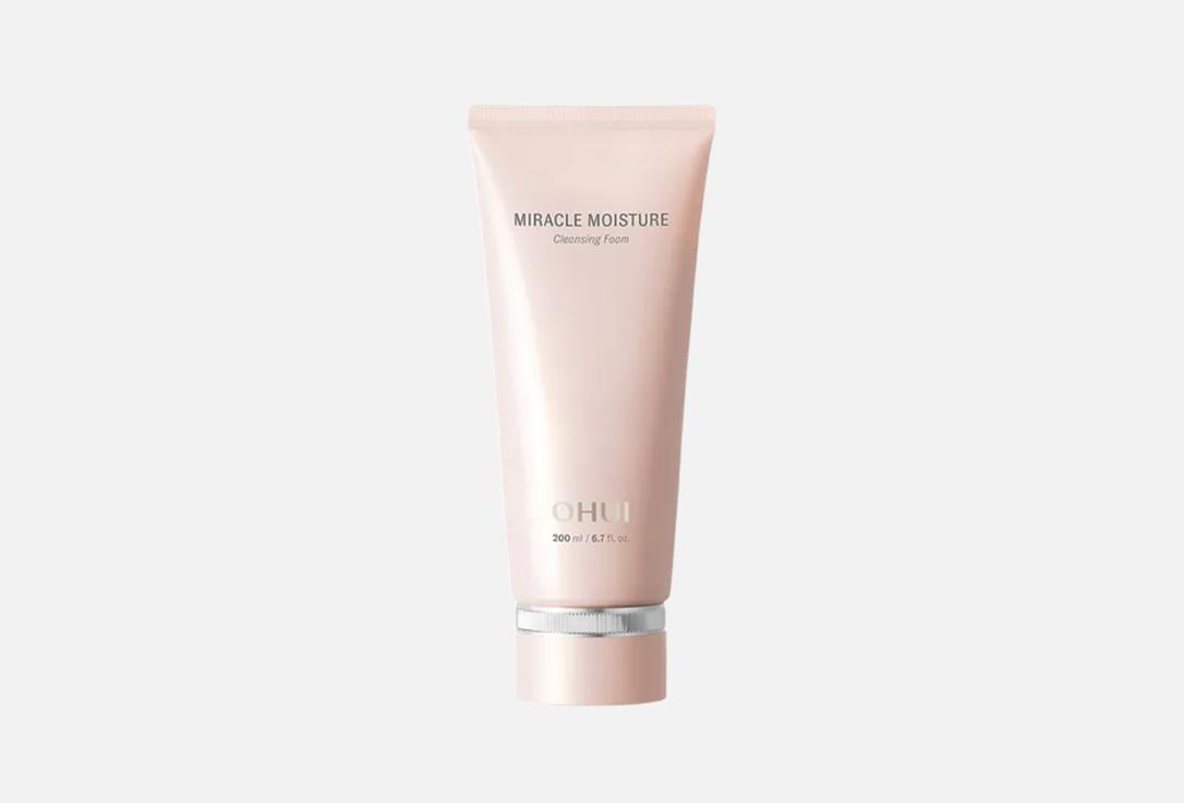 OHUI Moisturizing Face Cleansing Foam Miracle moisture