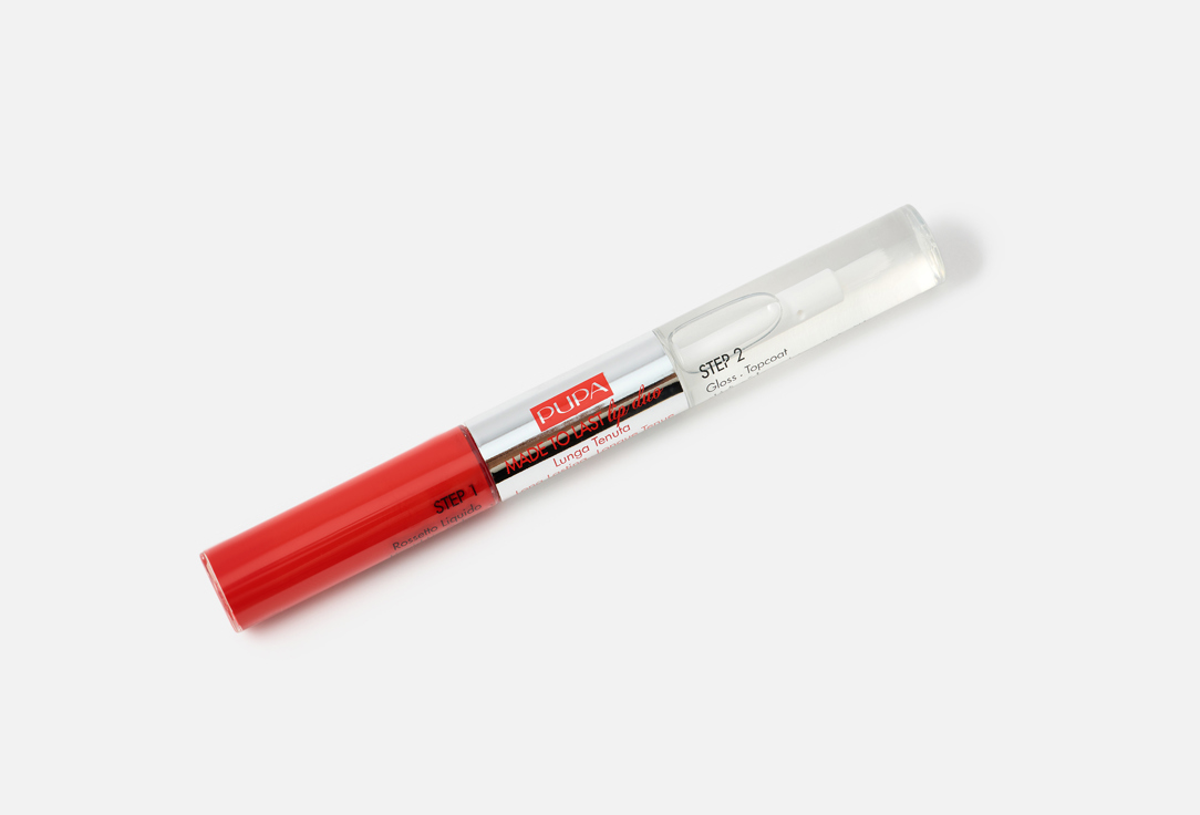 Pupa Liquid Lipstick & Lip Gloss 2-in-1 MADE TO LAST LIP DUO