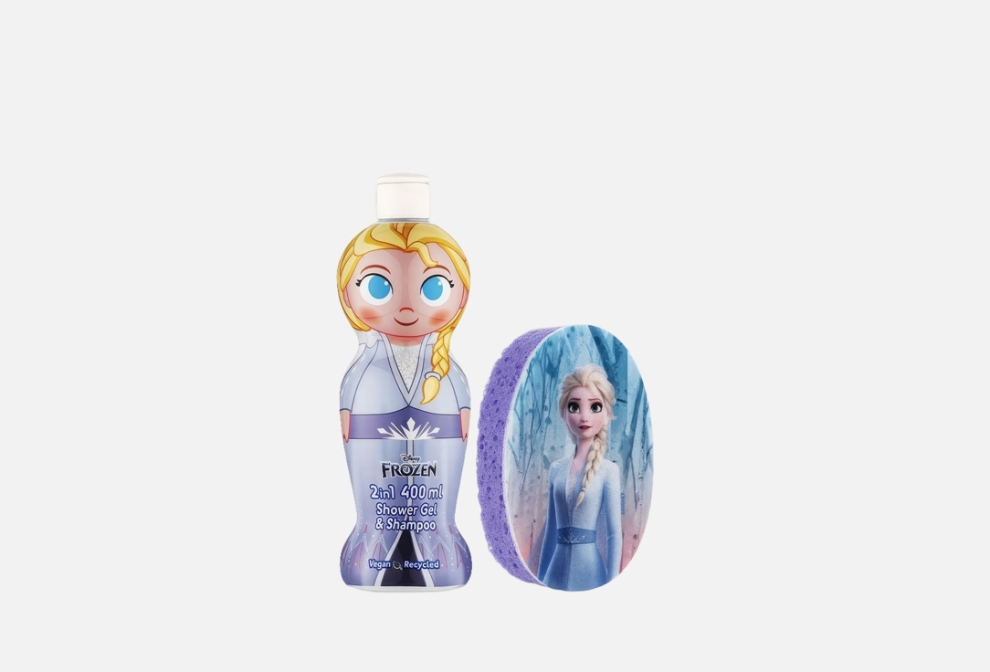 Air-Val Shower Gel and Shampoo 2in1 & Sponge Set Frozen 1D 2 pcs Air-Val Shower Gel and Shampoo 2in1 & Sponge Set Frozen 1D