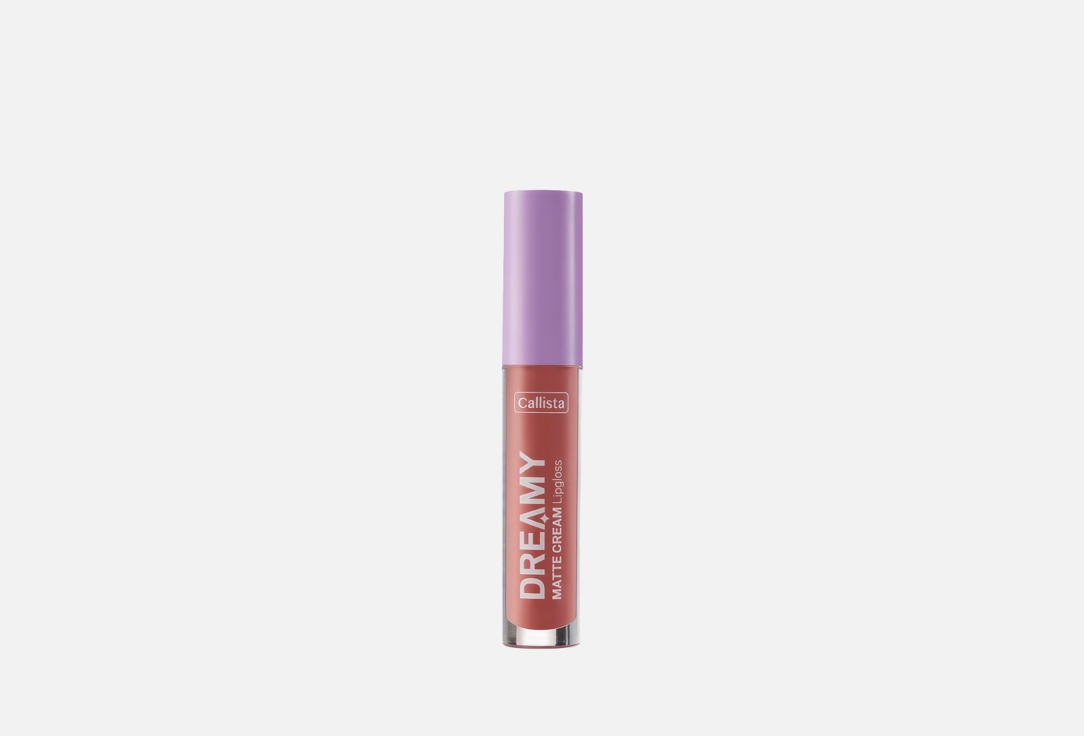 CALLISTA Matte Cream Lipgloss Dreamy 208, Front row 4 ml CALLISTA Matte Cream Lipgloss Dreamy