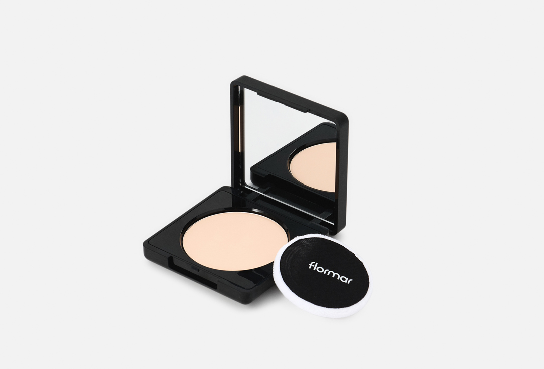 Flormar Compact Powder Natural Look 91, Medium cream rose 11 g Flormar Compact Powder Natural Look