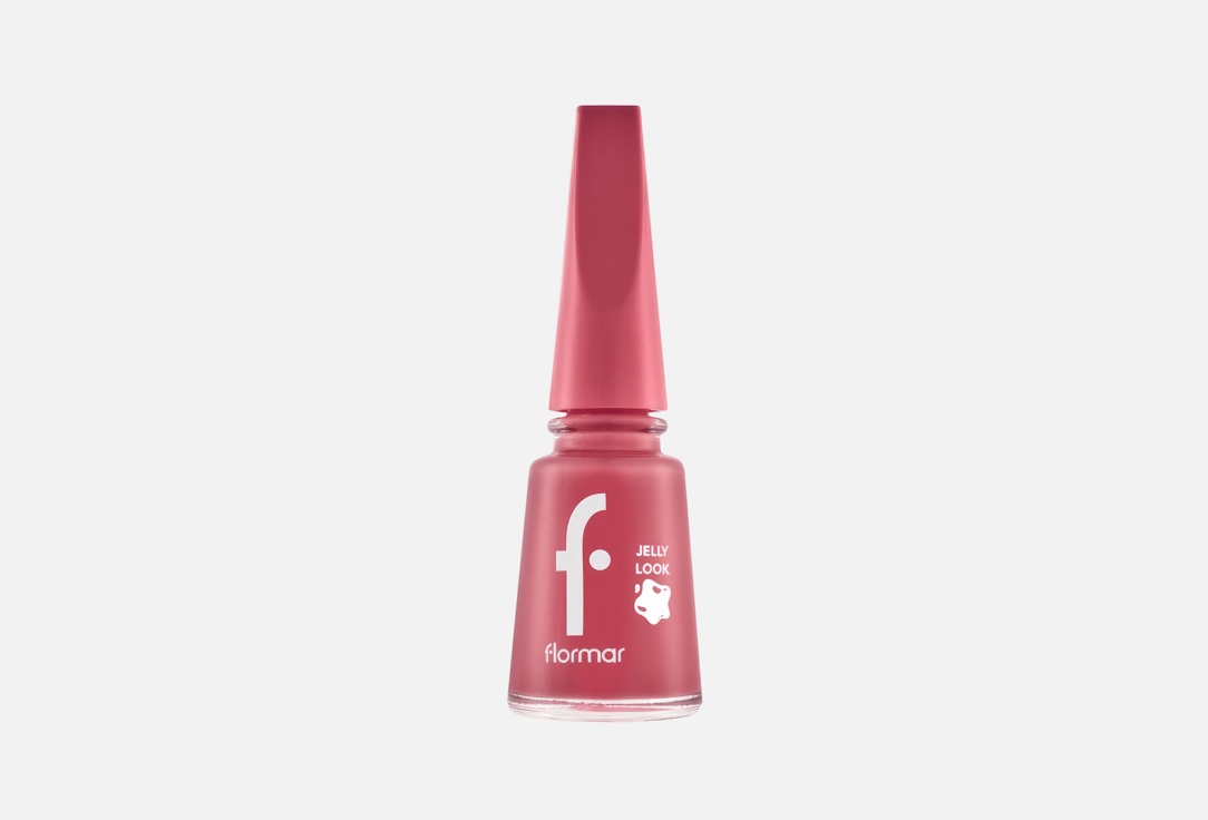 Flormar Nail Polish Jelly Look 60, Cherry pop 11 ml Flormar Nail Polish Jelly Look