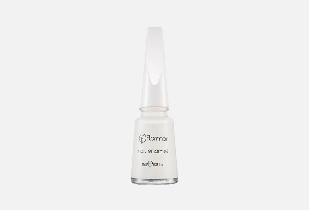 Flormar Nail Polish Nail Enamel 310, Snow white 11 ml Flormar Nail Polish Nail Enamel