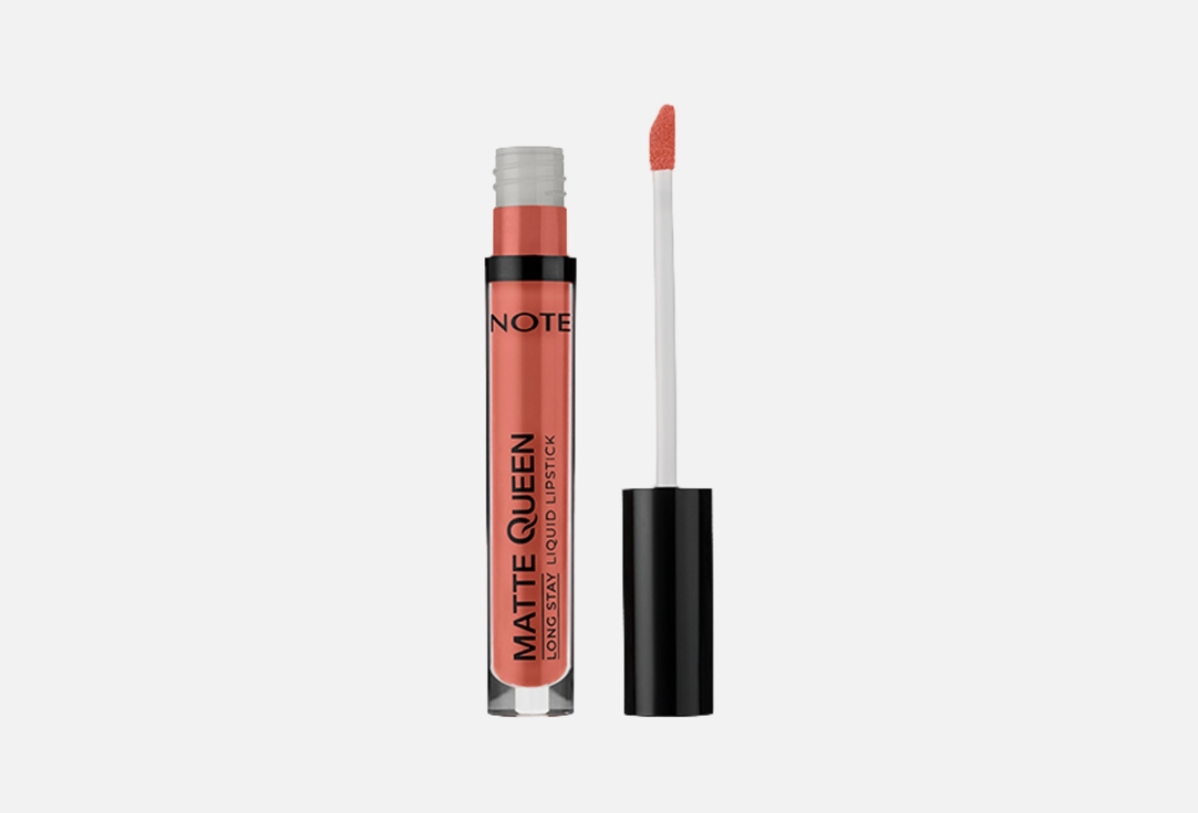 NOTE Liquid Lipstick Matte Queen 08, Glamor touch nude 4 ml NOTE Liquid Lipstick Matte Queen