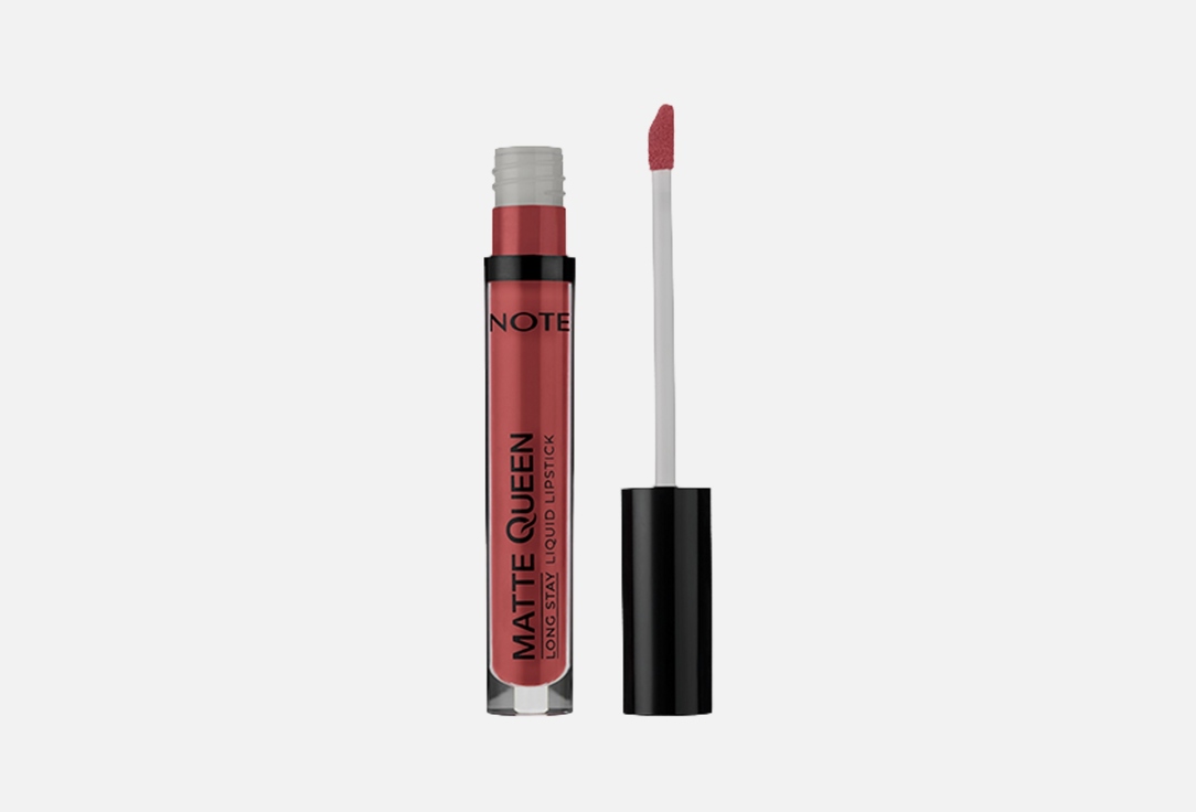 NOTE Liquid Lipstick Matte Queen 10, Her favorite pink 4 ml NOTE Liquid Lipstick Matte Queen