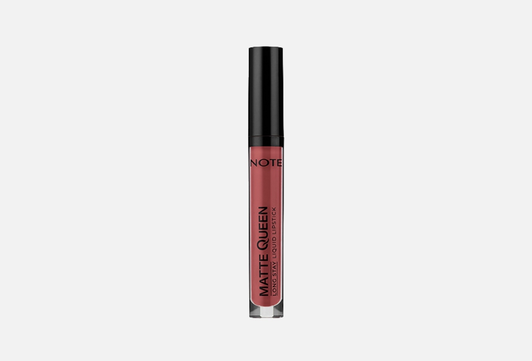 NOTE Liquid Lipstick Matte Queen 10, Her favorite pink 4 ml NOTE Liquid Lipstick Matte Queen