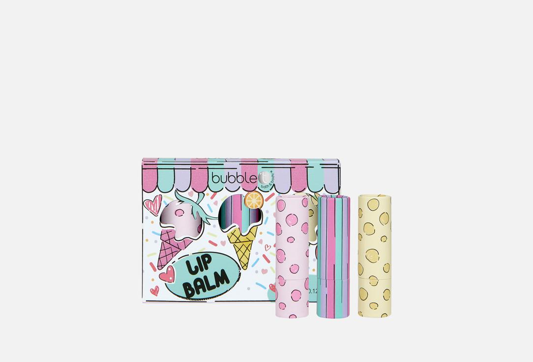 Bubble T Lip Balm Set Cartoon