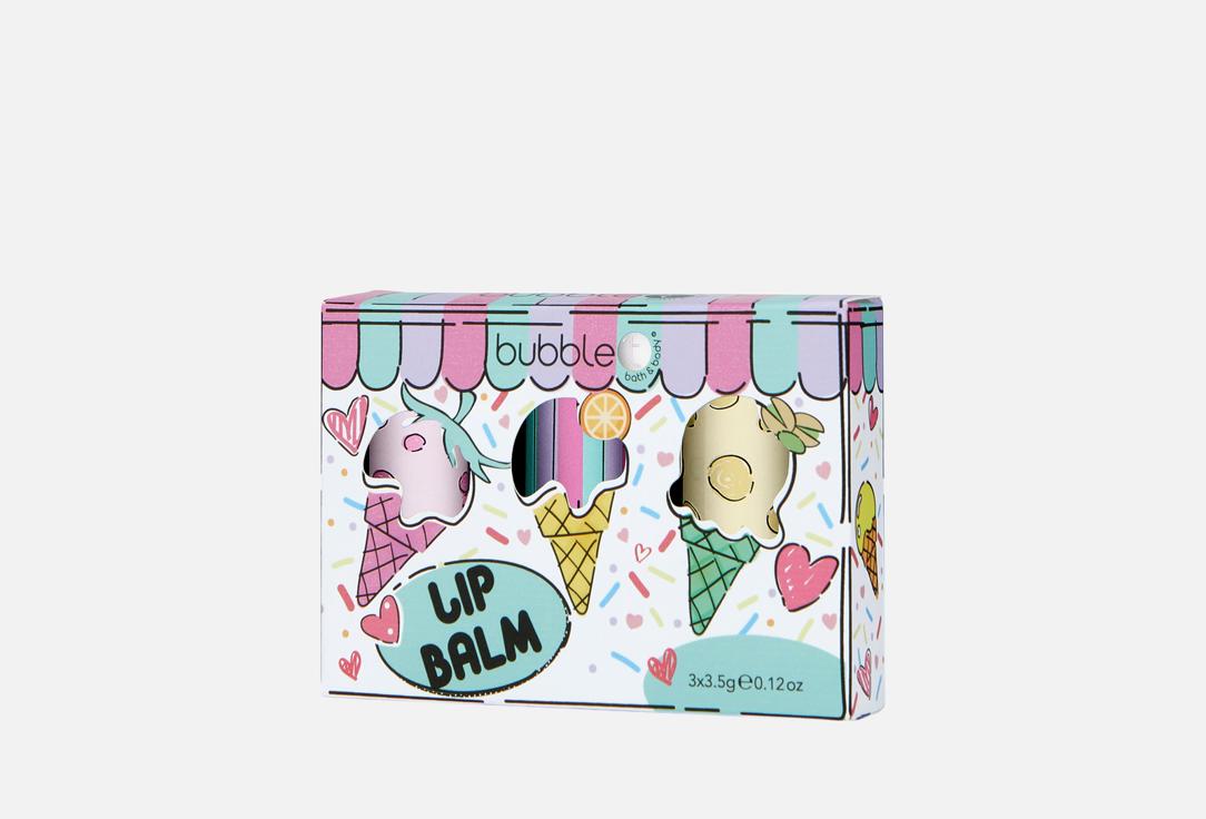 Bubble T Lip Balm Set Cartoon