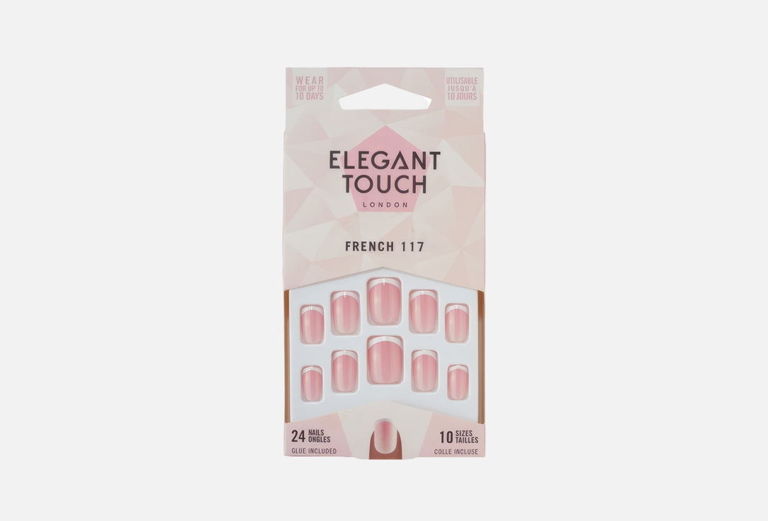 ELEGANT TOUCH False Nails French 117