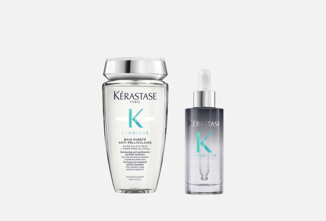 kerastase Anti-dandruff Shampoo & Serum Set SYMBIOSE SPRING 2 pcs kerastase Anti-dandruff Shampoo & Serum Set SYMBIOSE SPRING