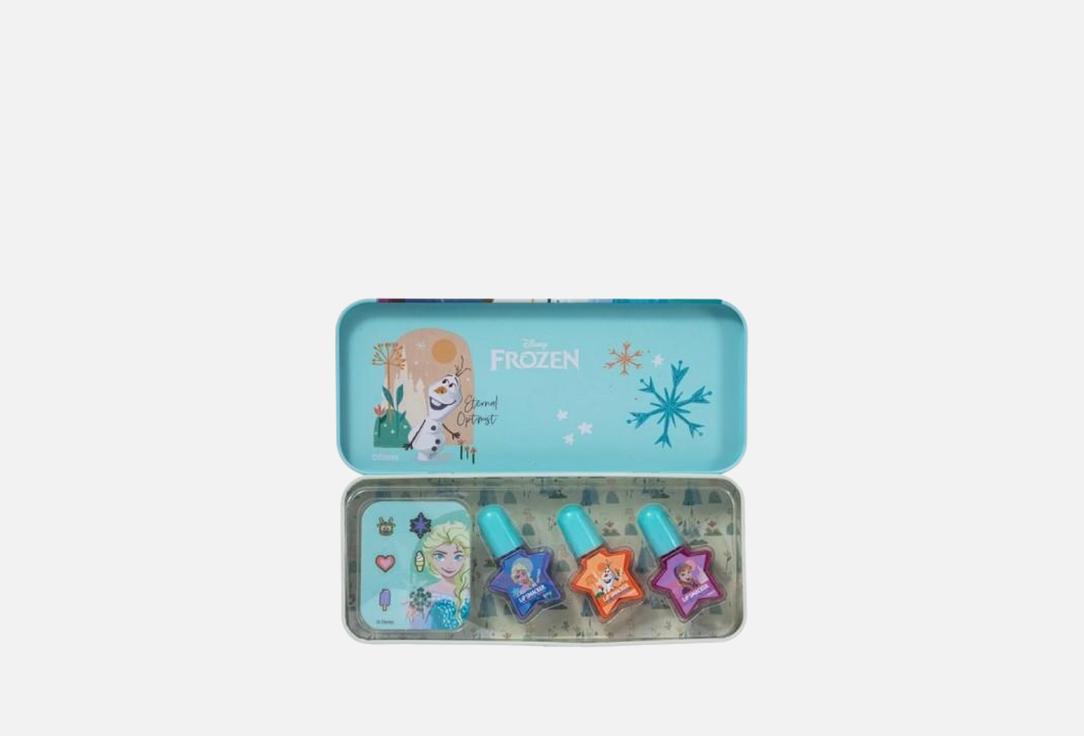 LIP SMACKER Nail Polish Set for kids Disney Frozen Nail Polish Tin 1 pcs LIP SMACKER Nail Polish Set for kids Disney Frozen Nail Polish Tin