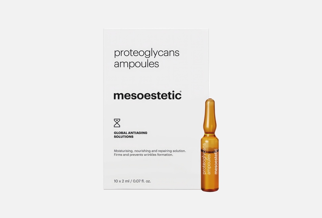 Mesoestetic Revitalizing face ampoules proteoglycan 10 pcs Mesoestetic Revitalizing face ampoules proteoglycan