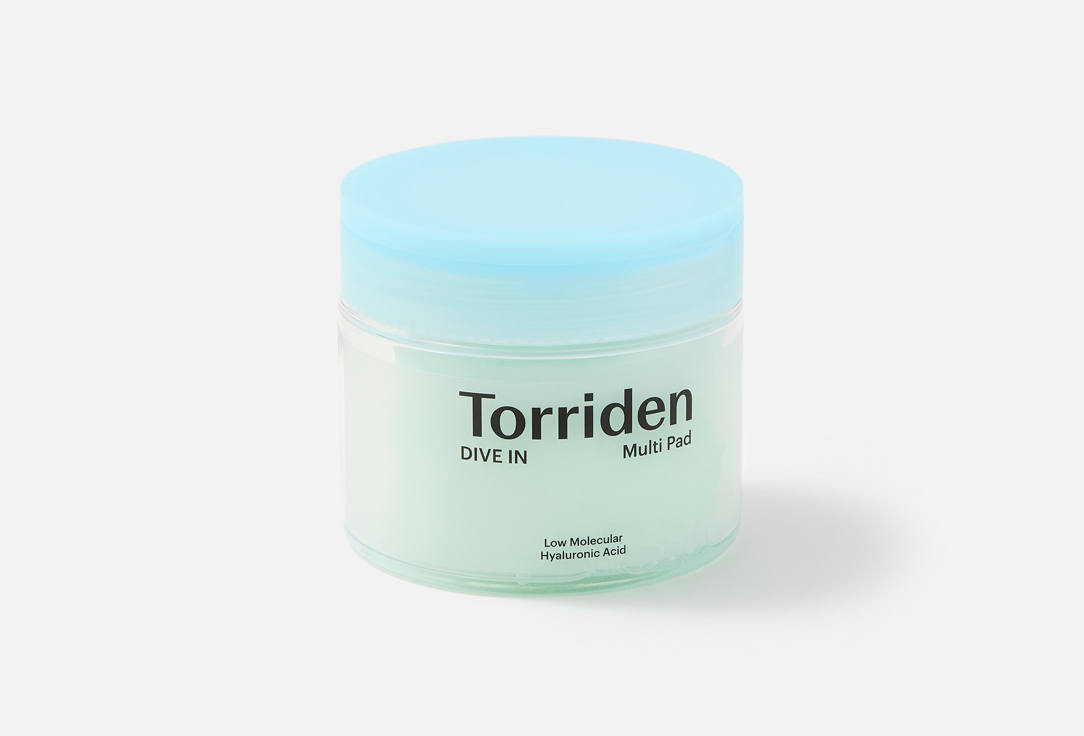 TORRIDEN Face Soothing Cotton Pads Dive in multi pad 80 pcs TORRIDEN Face Soothing Cotton Pads Dive in multi pad