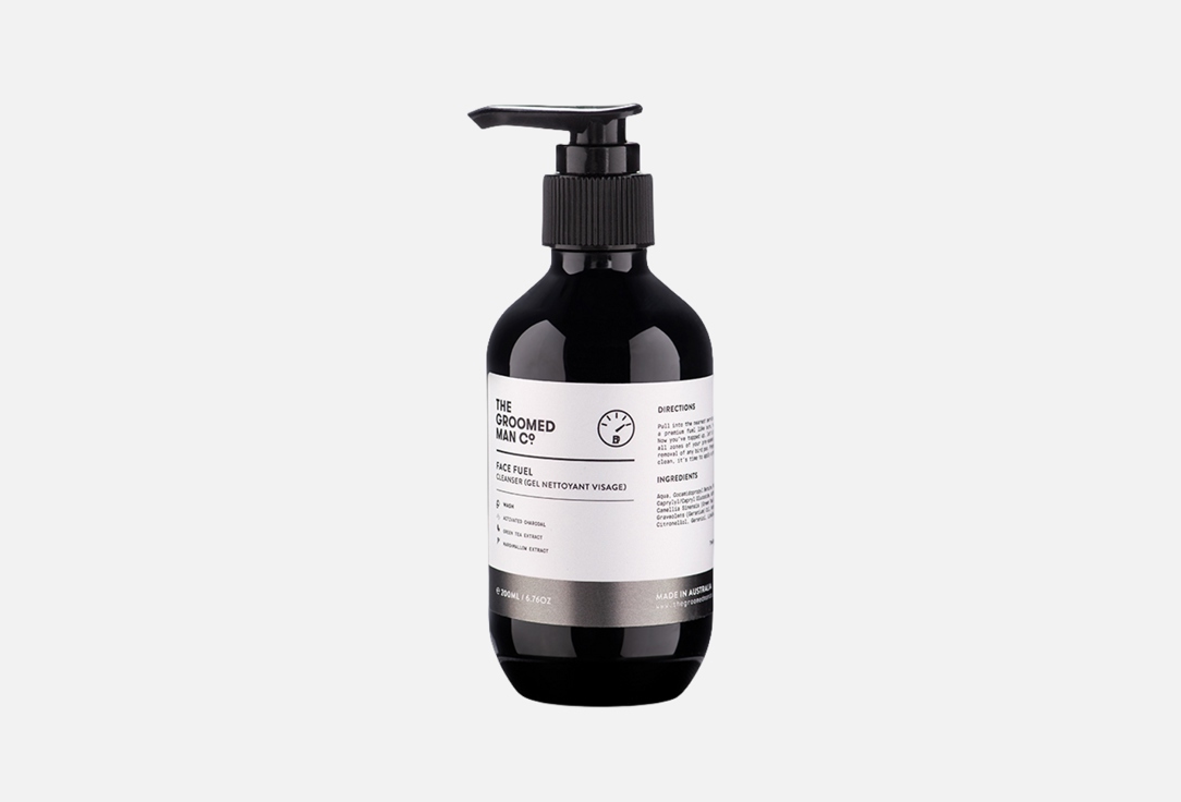 The Groomed Man Co Face Cleanser Fuel 200 ml The Groomed Man Co Face Cleanser Fuel