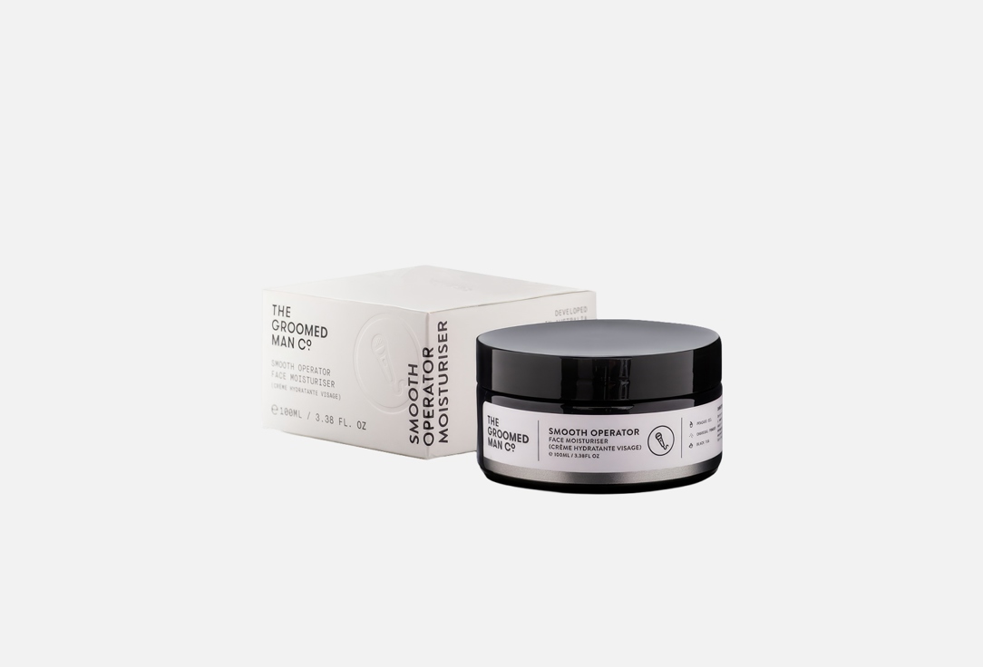 The Groomed Man Co Face Moisturizer Smooth Operator 100 ml The Groomed Man Co Face Moisturizer Smooth Operator