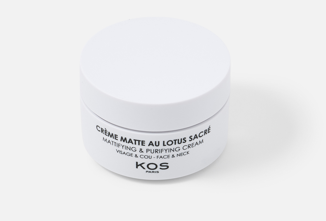 KOS PARIS Mattifying Cream for oily skin Purifying Cream 50 ml KOS PARIS Mattifying Cream for oily skin Purifying Cream
