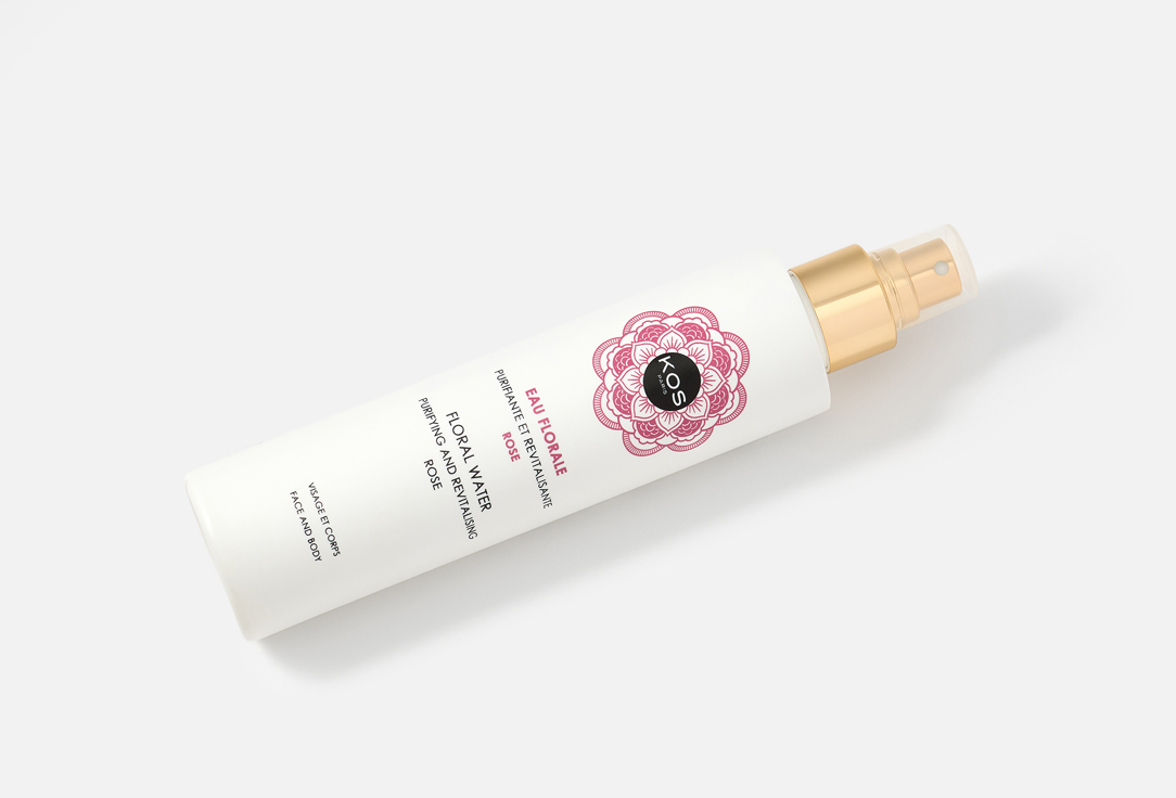 KOS PARIS Refreshing Face Spray Floral Water Rose 200 ml KOS PARIS Refreshing Face Spray Floral Water Rose