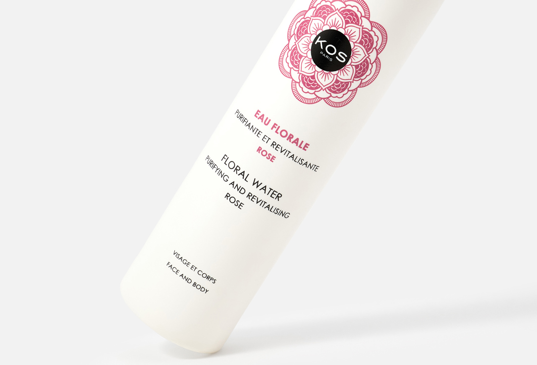KOS PARIS Refreshing Face Spray Floral Water Rose 200 ml KOS PARIS Refreshing Face Spray Floral Water Rose