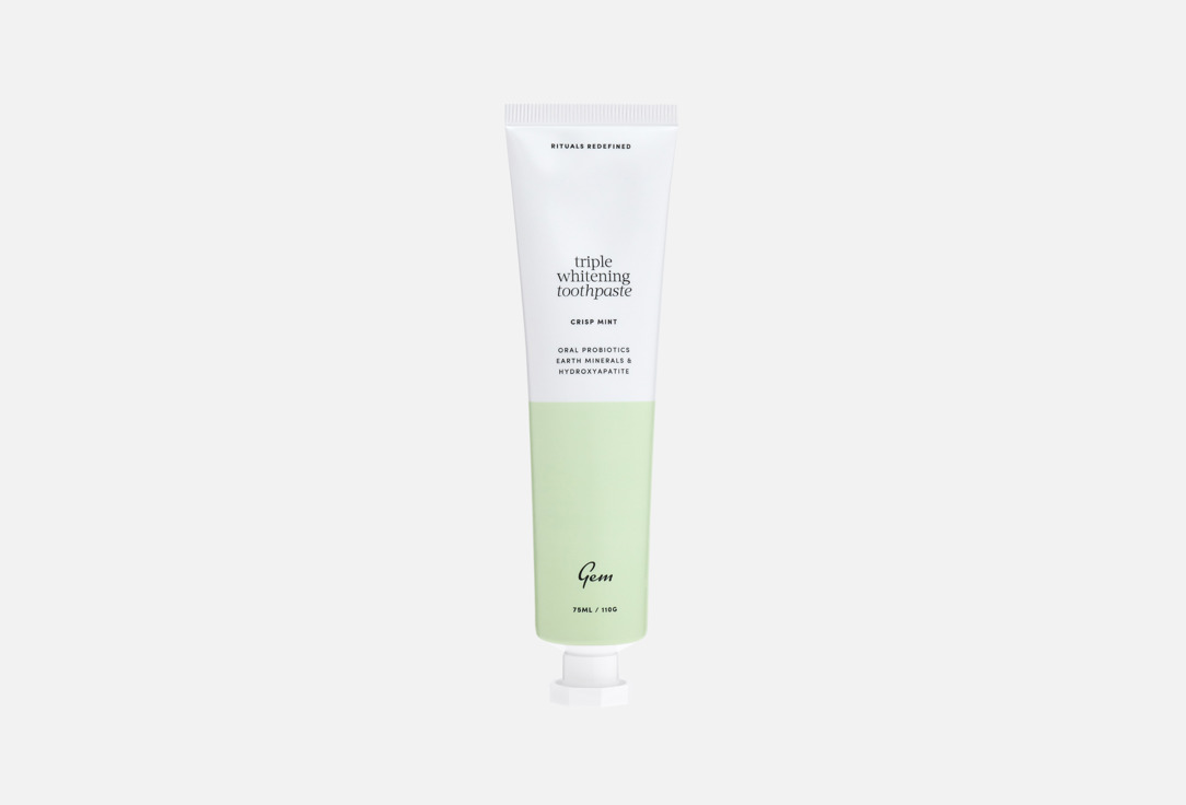 GEM Triple Whitening Toothpaste Crisp Mint