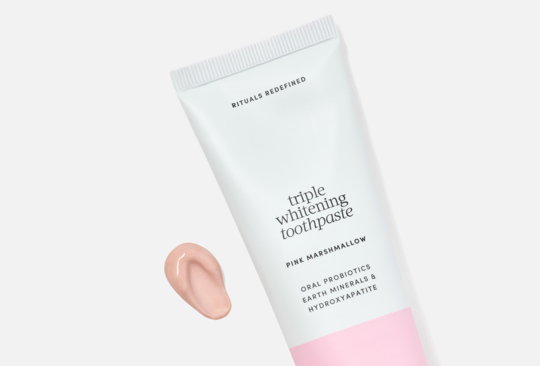 GEM Triple Whitening Toothpaste Pink Marshmallow