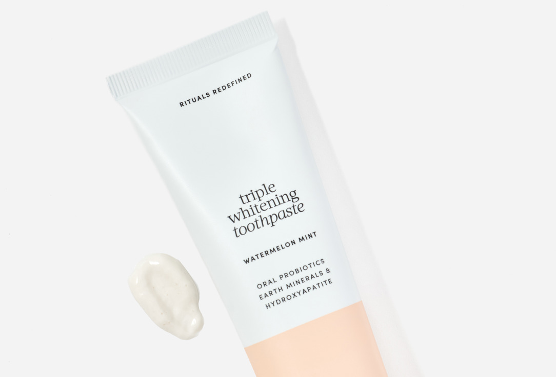 GEM Triple Whitening Toothpaste Fluoride Watermelon Mint