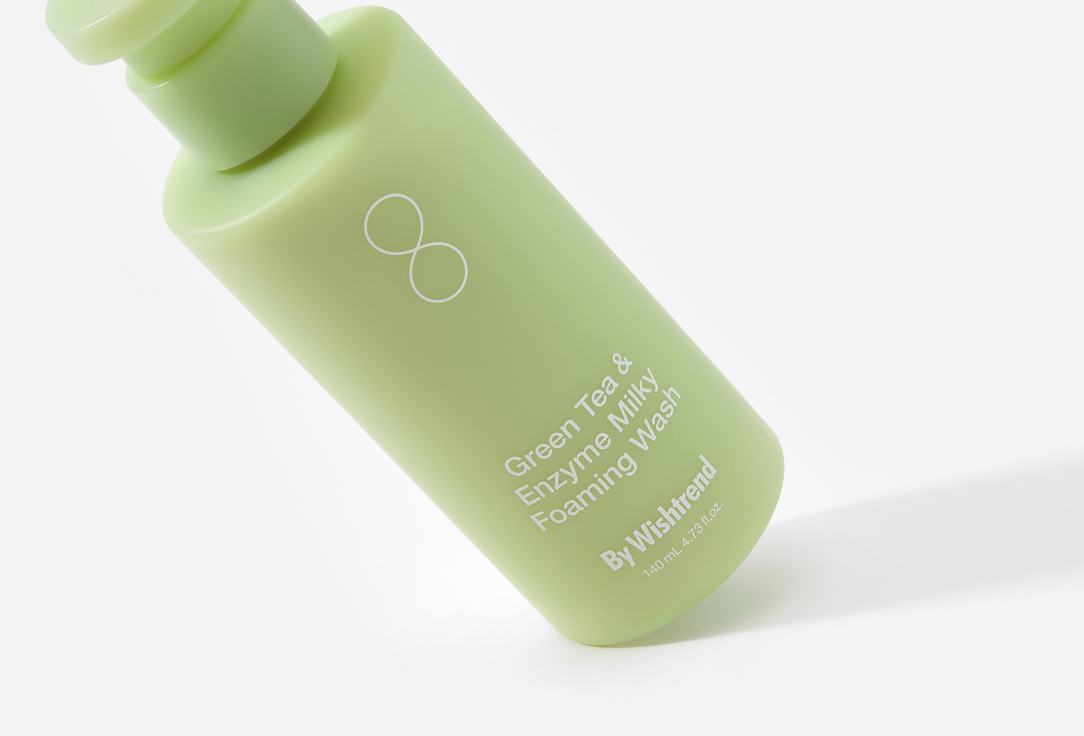 BY WISHTREND Cleansing facial foam Green Tea & Enzyme Milky