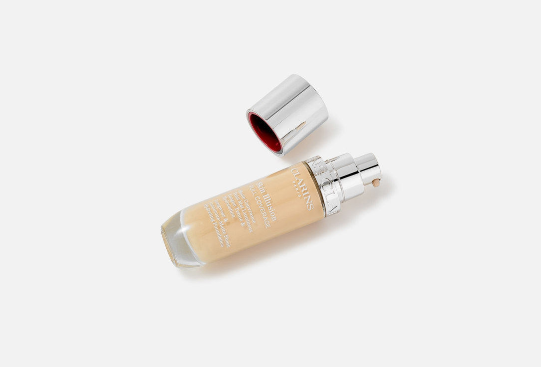 Clarins Longwear Matte Hydrating Foundation Skin Illusion Full Coverage