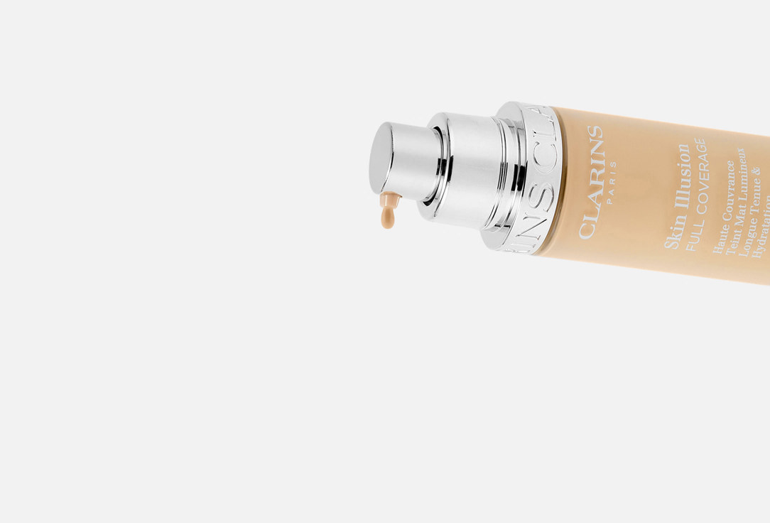 Clarins Longwear Matte Hydrating Foundation Skin Illusion Full Coverage
