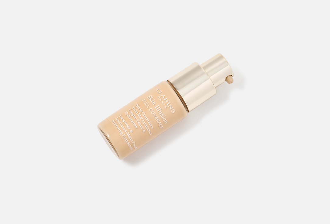 Clarins Longwear Matte Hydrating Foundation Skin Illusion Full Coverage 103N 30 ml Clarins Longwear Matte Hydrating Foundation Skin Illusion Full Coverage