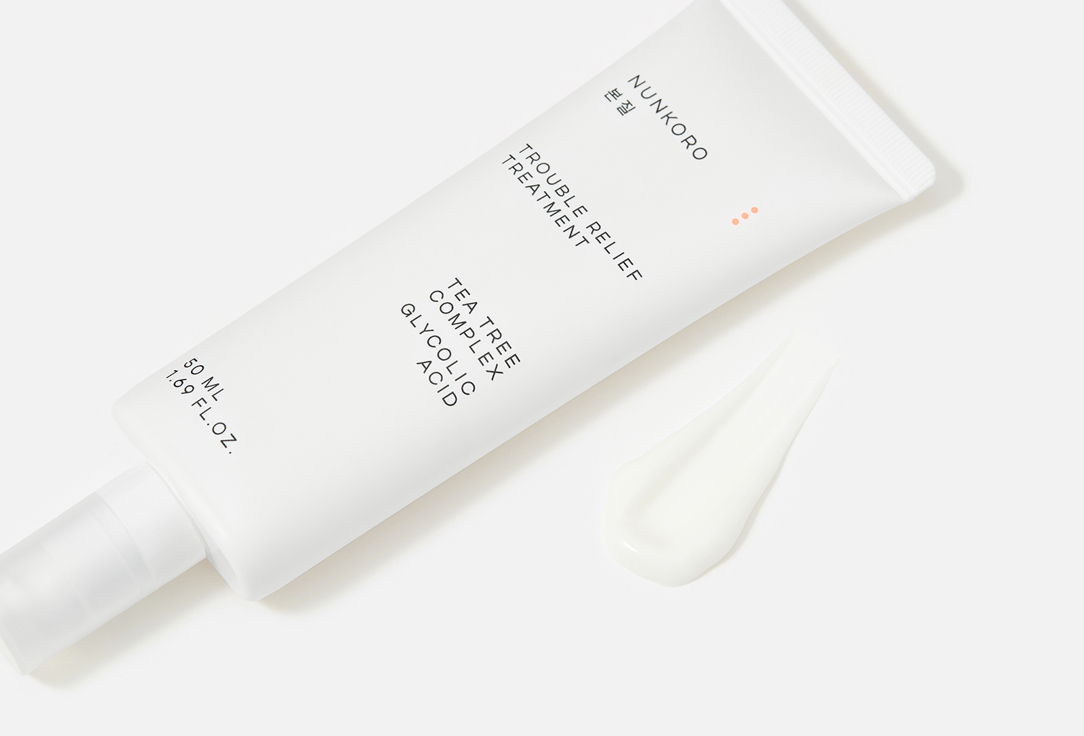 NUNKORO Sebum-regulating Face Cream TROUBLE RELIEF TREATMENT