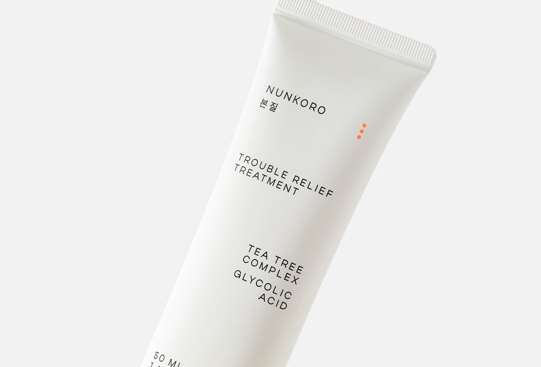 NUNKORO Sebum-regulating Face Cream TROUBLE RELIEF TREATMENT