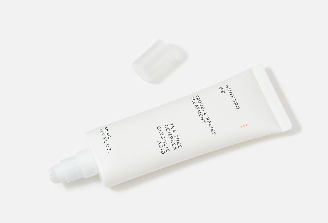 NUNKORO Sebum-regulating Face Cream TROUBLE RELIEF TREATMENT
