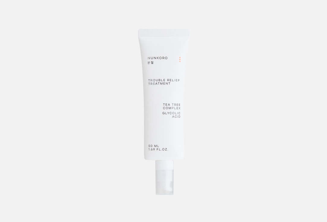 NUNKORO Sebum-regulating Face Cream TROUBLE RELIEF TREATMENT