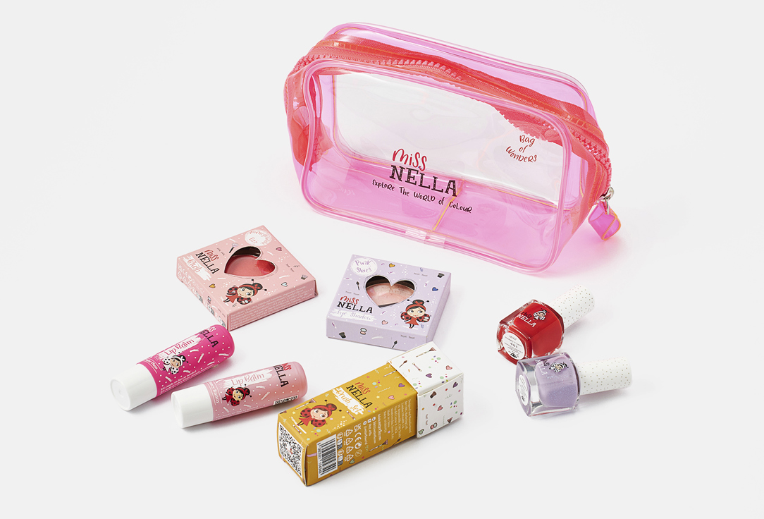 Miss Nella Beauty set for kids Bag of Wonders Pink Edition